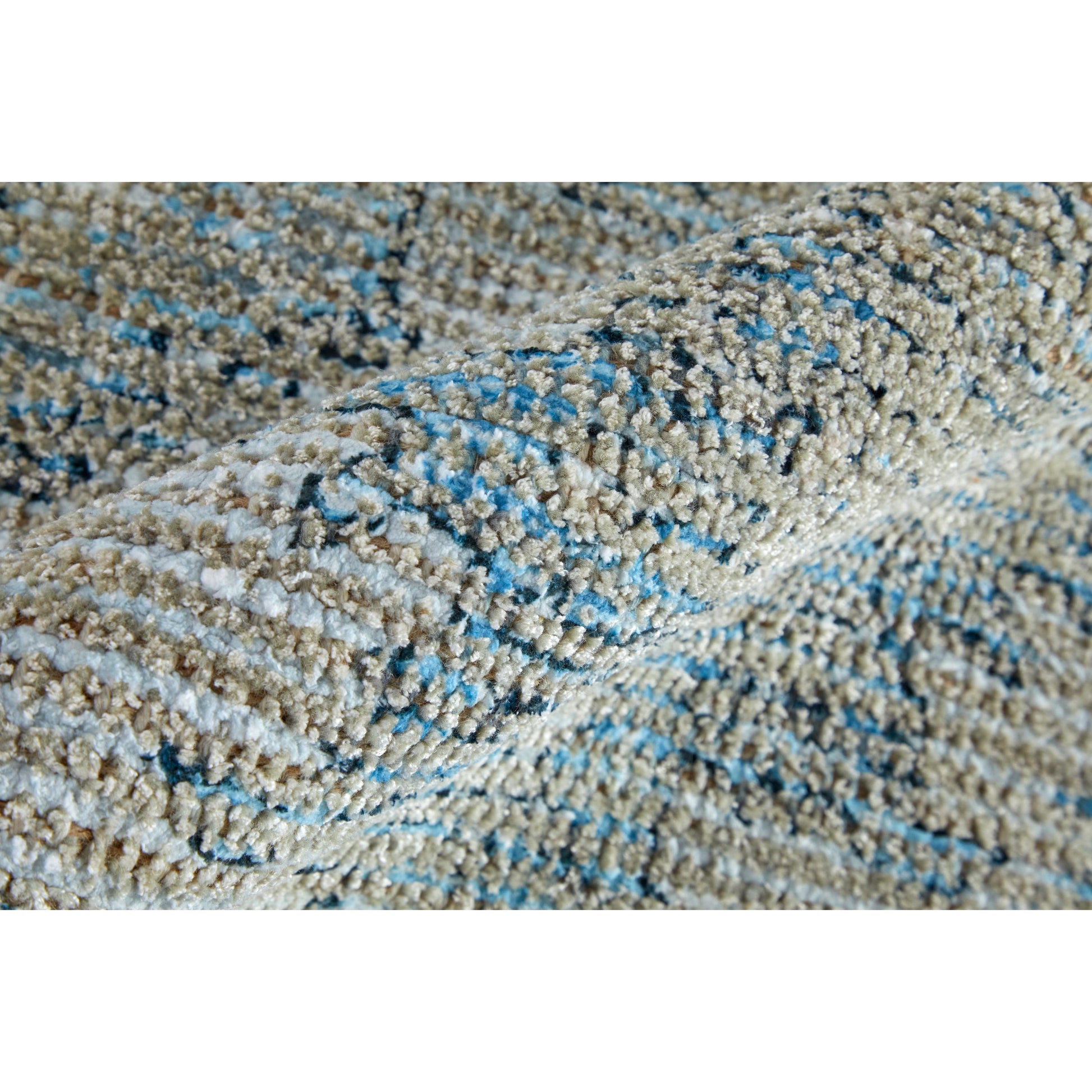 Caldwell Transitional Oriental Rug - 8801F by Feizy in blue, gray, taupe. Made from wool, viscose in a unique style.