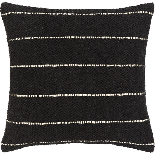 Ontario - 29501 by Surya in black, cream. Made from 100% cotton in a unique style.