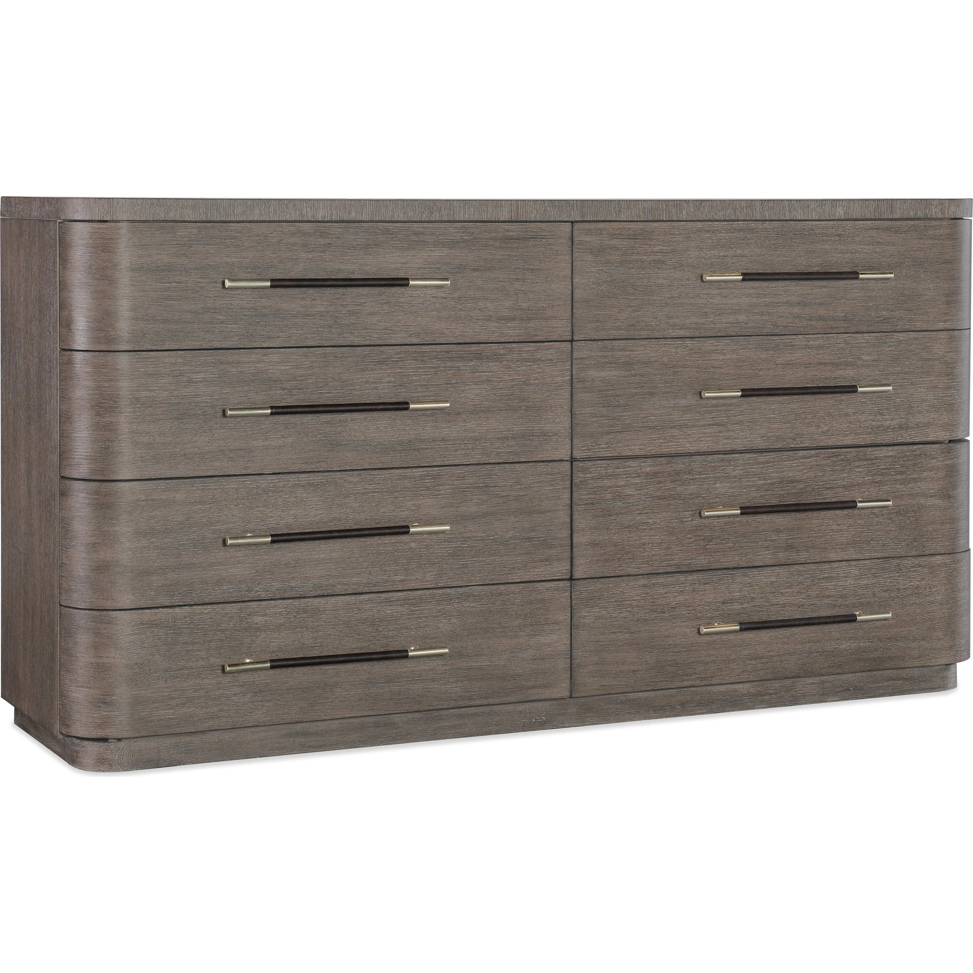 Modern Mood Dresser by Hooker Furniture. Made from oak veneers in a modern style.