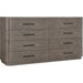 Modern Mood Dresser by Hooker Furniture. Made from oak veneers in a modern style.