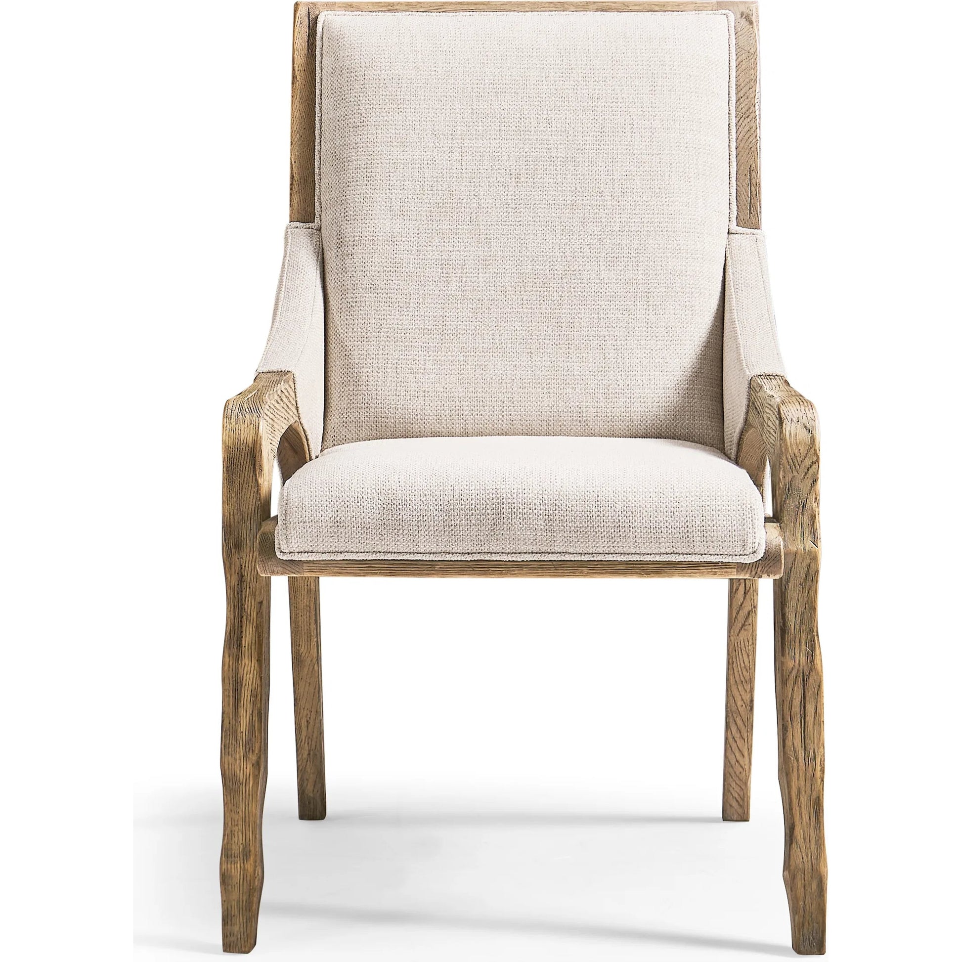 Echo Canyon Upholstered Side Chair (Set of 2) by Jonathan Charles in faded oak. Made from oak in a traditional style.