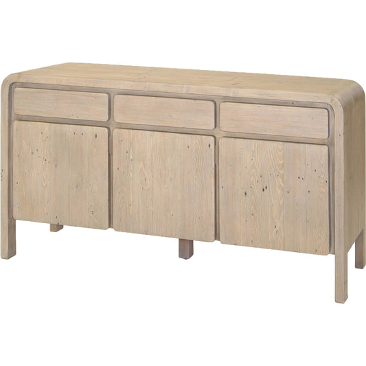 Opera Sideboard by LH Imports in brown. Made from unique in a unique style.