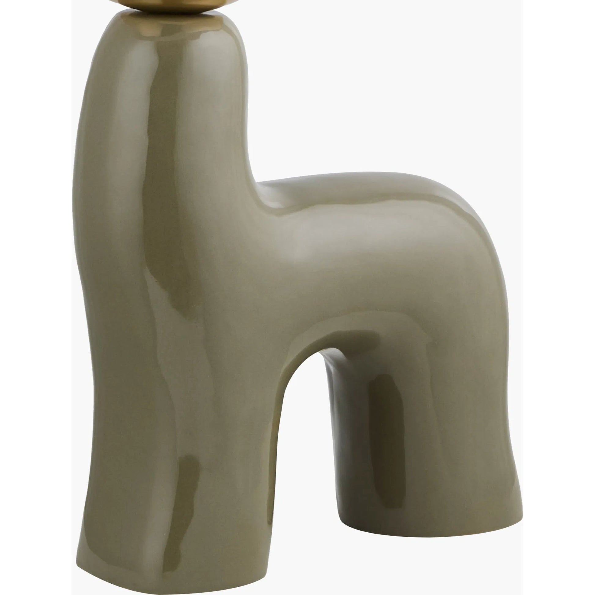 Opal Accent Table Lamp by Livabliss in glazed. Made from ceramic, glass in a eclectic & global style.