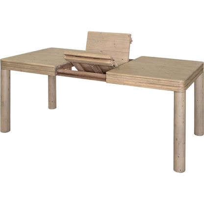Opera Extension Dining Table (55"/74.8") by LH Imports in brown. Made from unique in a transitional style.