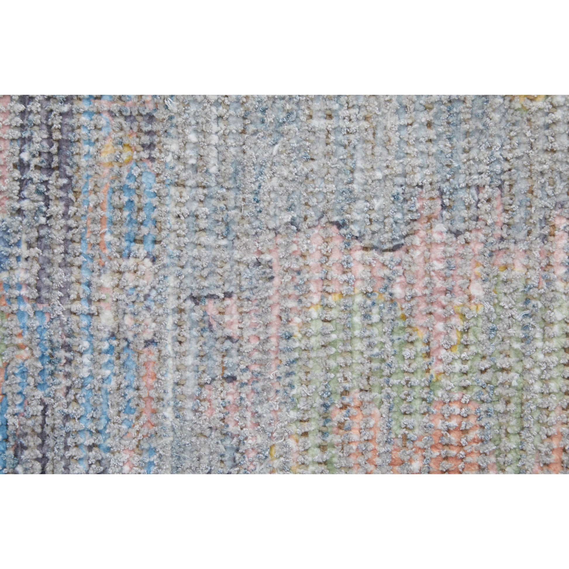 Caldwell Rug - 8798979F by Feizy in blue, yellow, orange. Made from wool, viscose in a unique style.