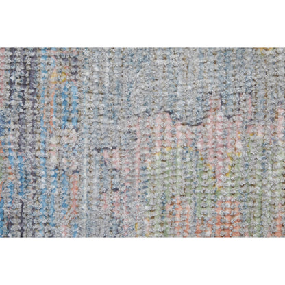 Caldwell Rug - 8798979F by Feizy in blue, yellow, orange. Made from wool, viscose in a unique style.