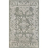 Medium Gray, Gray, Off-White / 4' x 6'