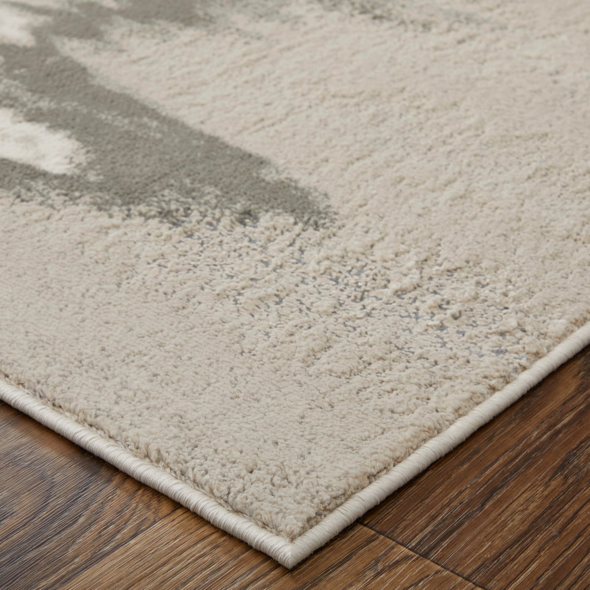 Micah Rug - 39LQF by Feizy in gray, taupe, ivory. Made from polyester, polypropylene in a unique style.