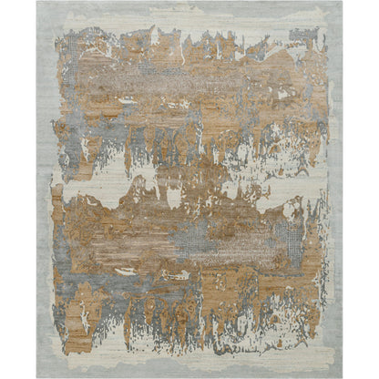 Opulence Rug - 526364 by Surya in pewter, sandstone, driftwood, ivory. Made from viscose, wool in a unique style.