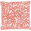 White, Bright Orange / Down Feather