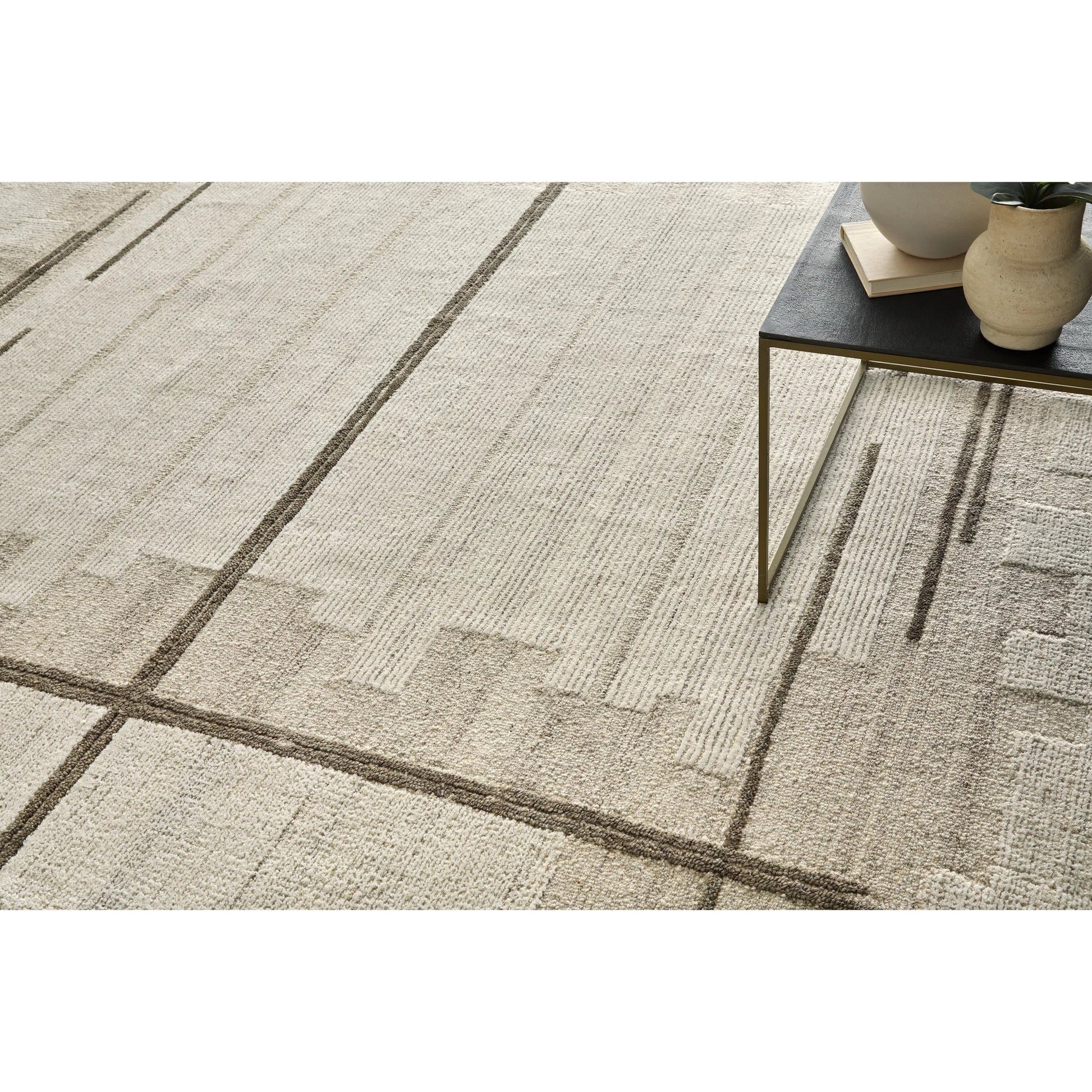 Winston Geometric WNS8B01F Rug by Feizy. Made from wool in a unique style.