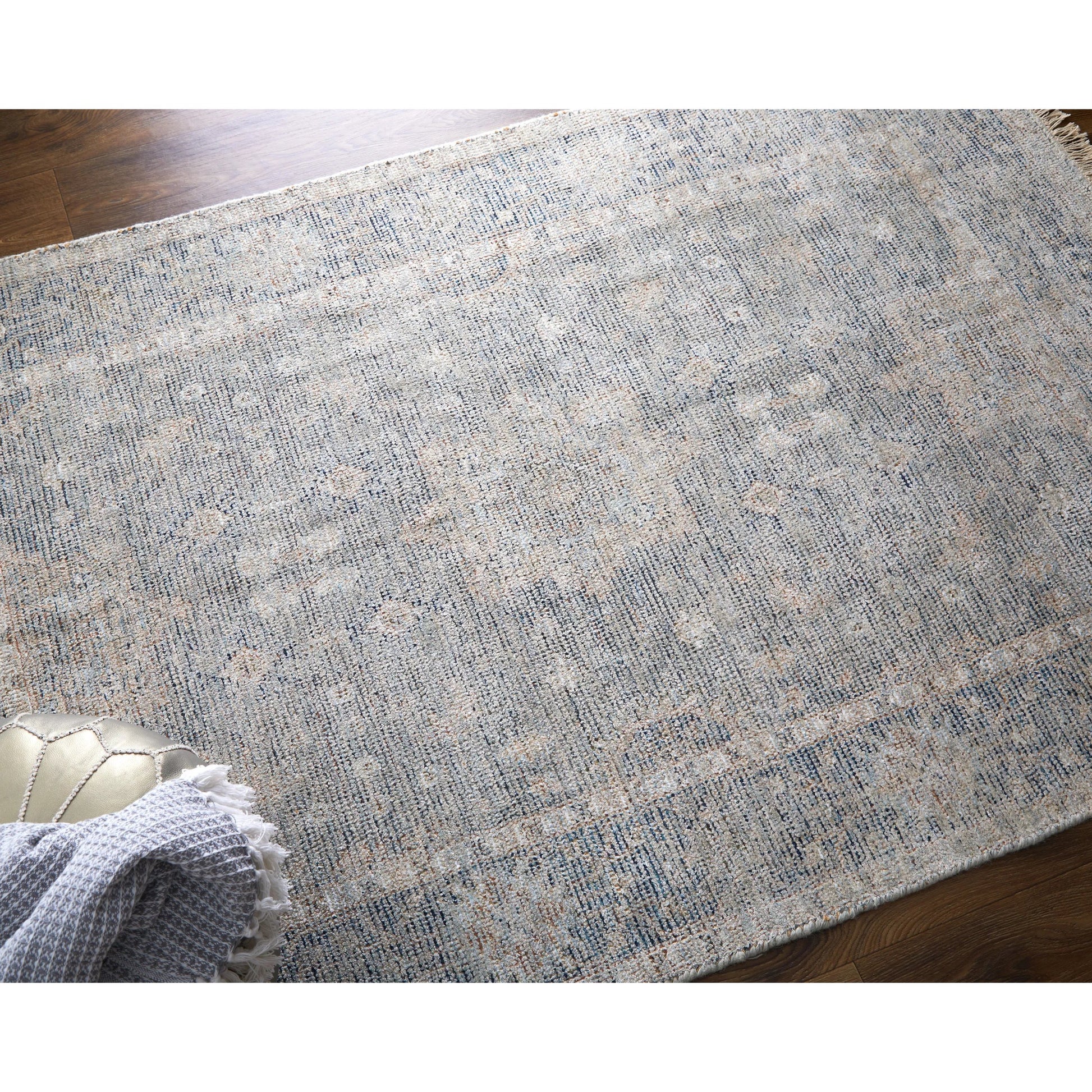 Caldwell Transitional Rug - 8799F by Feizy in gray, blue, taupe. Made from wool, viscose in a unique style.