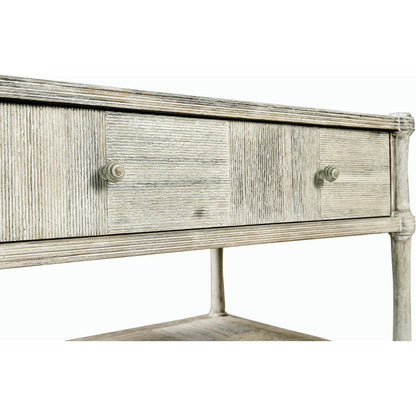 William Yeoward - Bywater Side Table with Drawer by Jonathan Charles in washed acacia. Made from acacia in a transitional style.