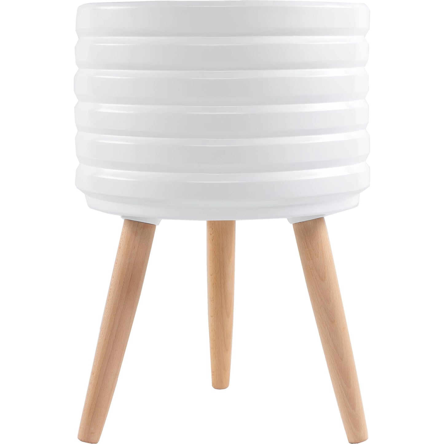 002 SI-1887981 | Additional Silo | Orchid - 29031 by Surya in white, brown and mattenatural. Made from ceramic, wood in a modern style.
