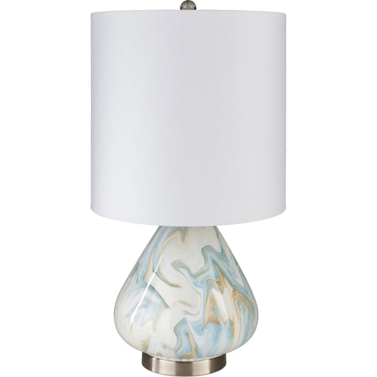 Orleans - 21673 by Livabliss in n/a, white and marbled. Made from linen, polyester, ceramic, metal, crystal in a modern style.