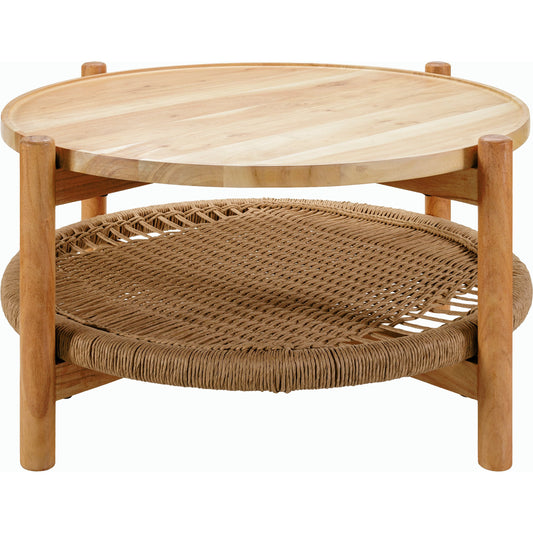 Orly Coffee Table - 531928 by Surya in top: brown, base: wheat, brown and naturallacqueredlacquered. Made from mango wood, paper in a cottage & farmhouse style.