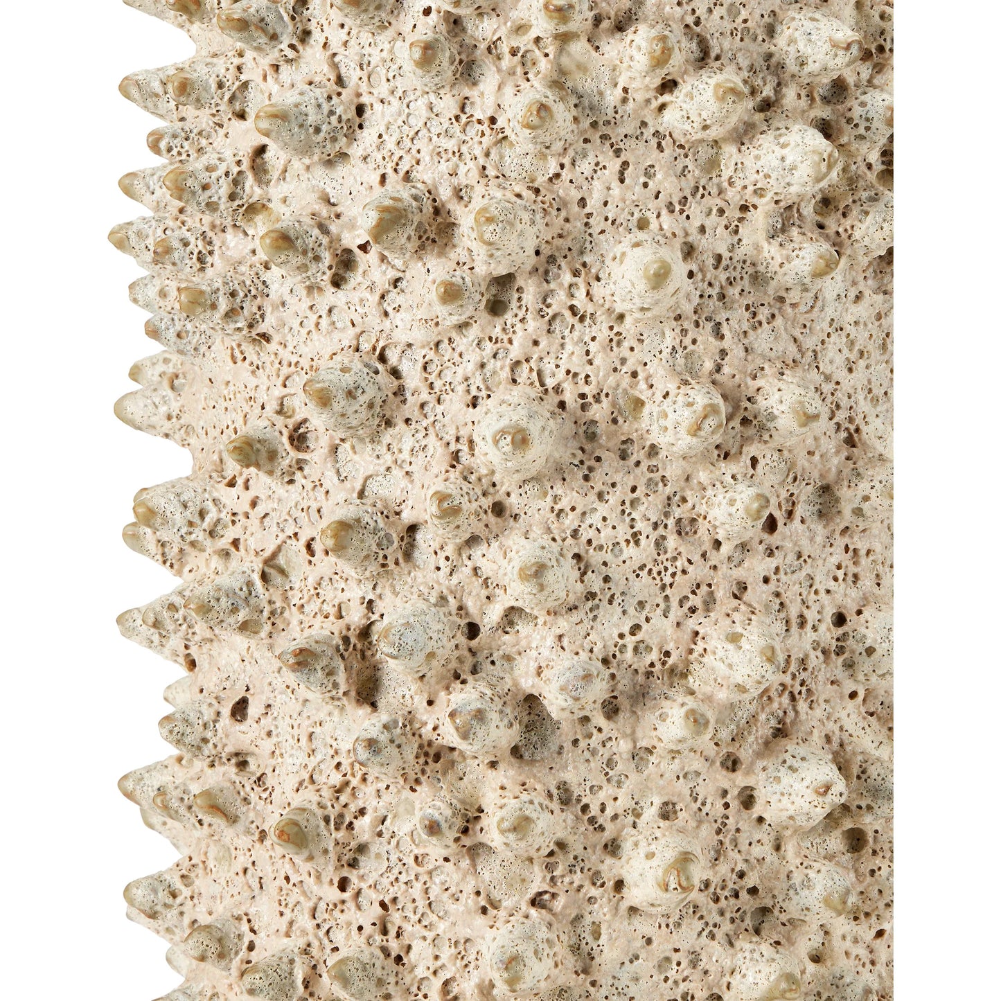 002 SI-2524408 | Additional Silo | Relic Accent Table by Currey and Company in sand. Made from ceramic in a modern style.