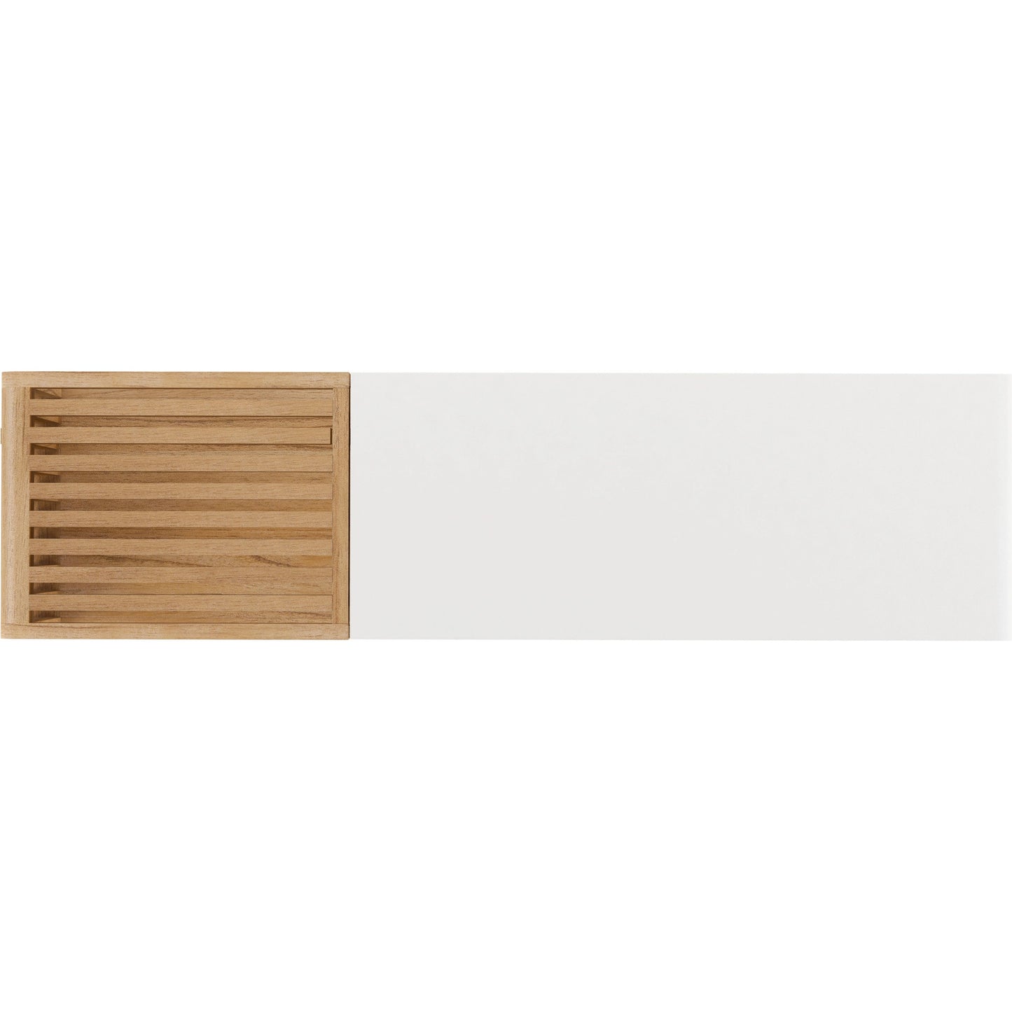 003 SI-2065178 | Additional Silo | Portico Sofa Console by A.R.T. Furniture in sienna, white plaster. Made from parawood solids, mindi veneers, resin in a modern style.