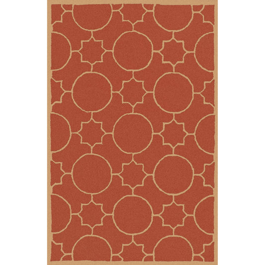 Oscar Rug - 10030 by Surya in rust, gold. Made from 100% wool in a unique style.