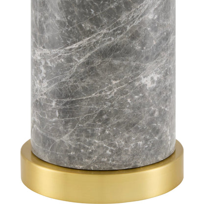 Oslin Accent Table Lamp by Surya. Made from marble, iron, glass in a modern style.