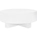 Oslo Coffee Table by Worlds Away. Made from mdf, solid wood in a modern style.