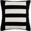 Silver, Black / Down Feather / 18" x 18"