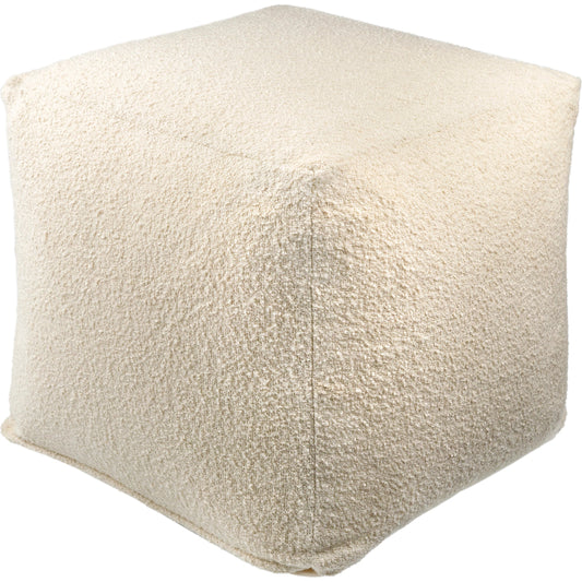 Oskar - 483999 by Livabliss in pearl. Made from top: 100% polyester, bottom: 100% cotton, fill: polybeads, fill: 100% polybeads in a modern style.