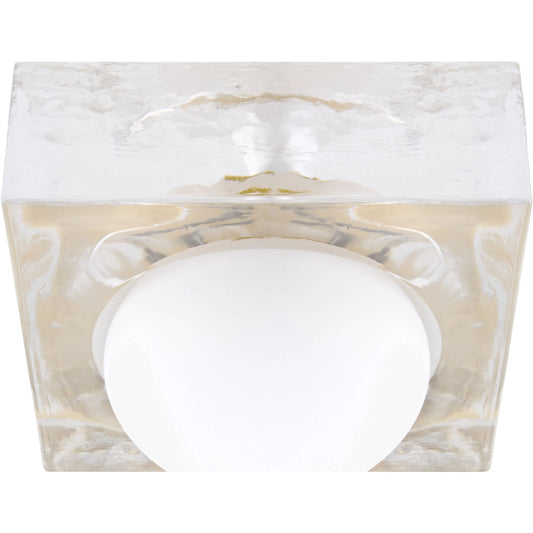 Osira Wall Sconce by Surya in metallic brass, translucent, white and electroplated. Made from iron, glass in a unique style.