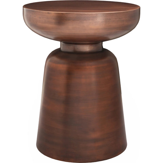 Arthur Accent Table by Moe's Home Collection in copper. Made from iron in a unique style.