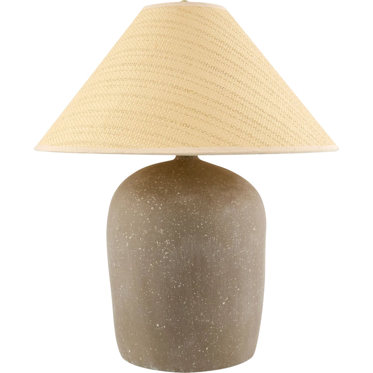 005 SI-2529912 | Primary Silo | Otahu Accent Table Lamp by Livabliss in painted. Made from ceramic, seagrass, polyester in a unique style.