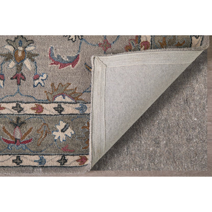 Rylan Transitional Oriental Rug - 8642F by Feizy in ivory, taupe, blue. Made from wool in a unique style.