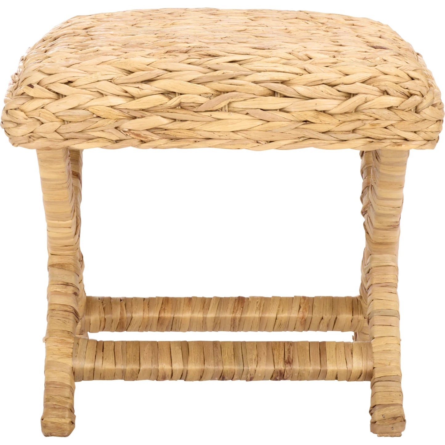 003 SI-2380210 | Additional Silo | Chippewa Ottoman by HedgeApple Essentials in natural. Made from mango wood, foam in a rustic style.