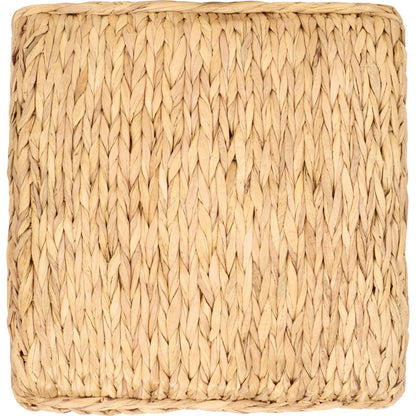 Chippewa Ottoman by HedgeApple Essentials in natural. Made from mango wood, foam in a rustic style.