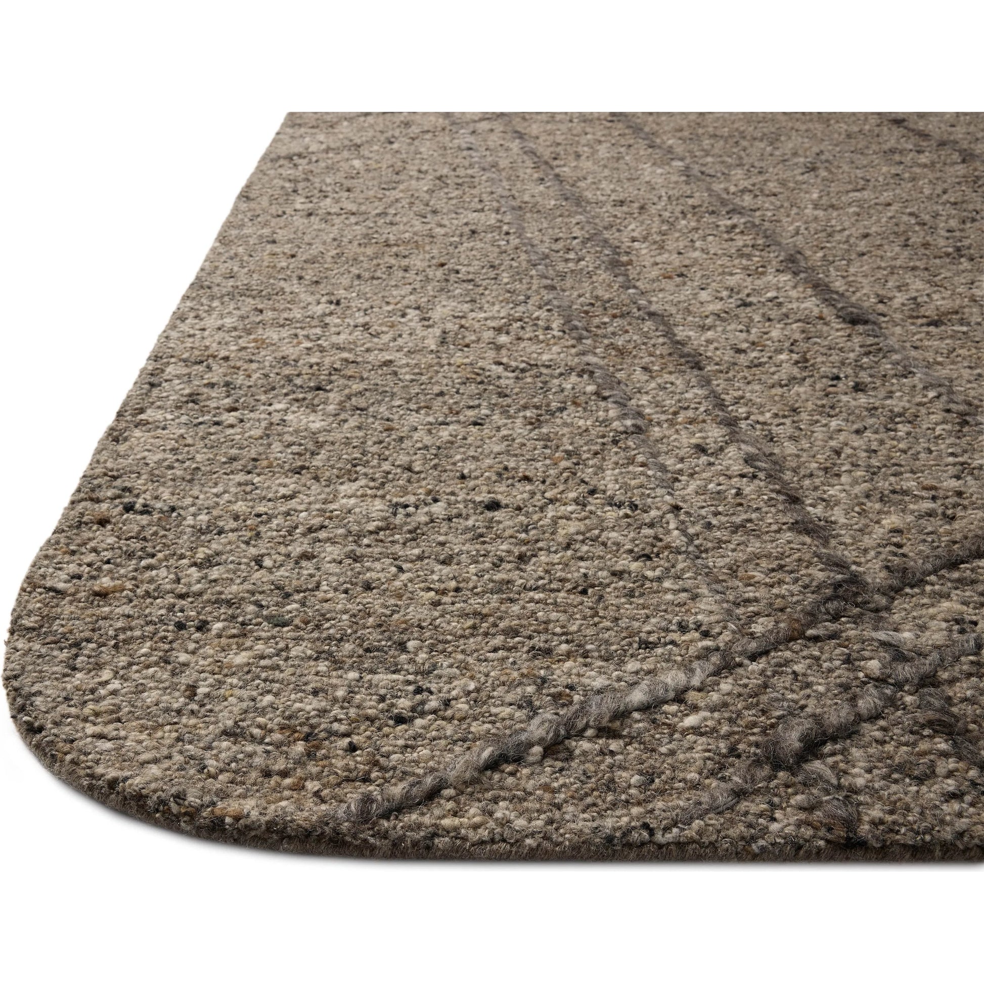 Otis OTT-02 Rug by Loloi in stone, pebble. Made from 100% wool in a unique style.