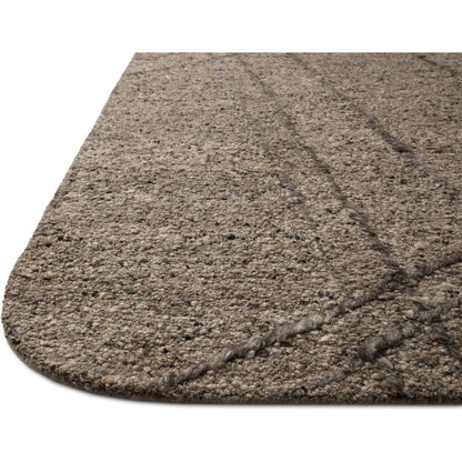 Otis OTT-02 Rug by Loloi in stone, pebble. Made from 100% wool in a unique style.