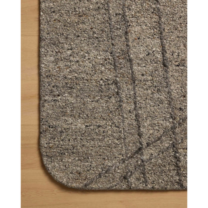 Otis OTT-02 Rug by Loloi in stone, pebble. Made from 100% wool in a unique style.