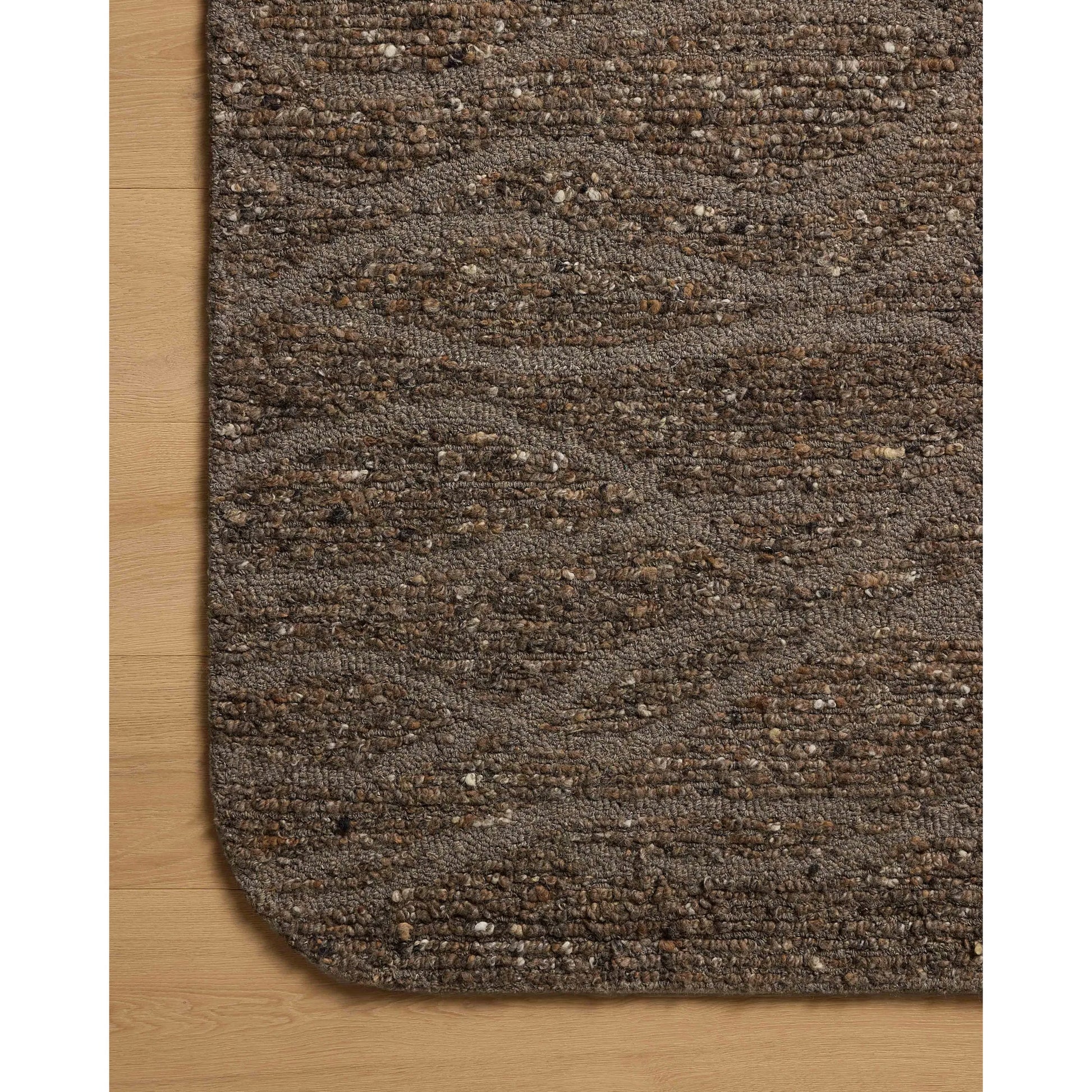 Otis OTT-04 Rug by Loloi in bark, brown. Made from 100% wool in a unique style.