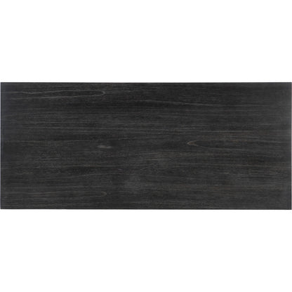 Commerce & Market Writing Desk by Hooker Furniture in black. Made from mindi veneers in a modern style.