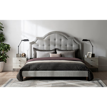 Zest Welt Upholstered Bed by Zest. Made from mdf, partical board in a modern style.