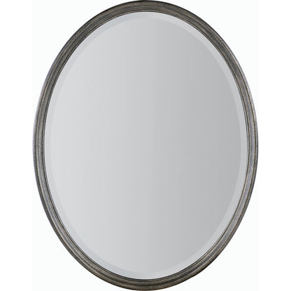 Americana Oval Mirror by Hooker Furniture. Made from wood and mirror in a modern style.