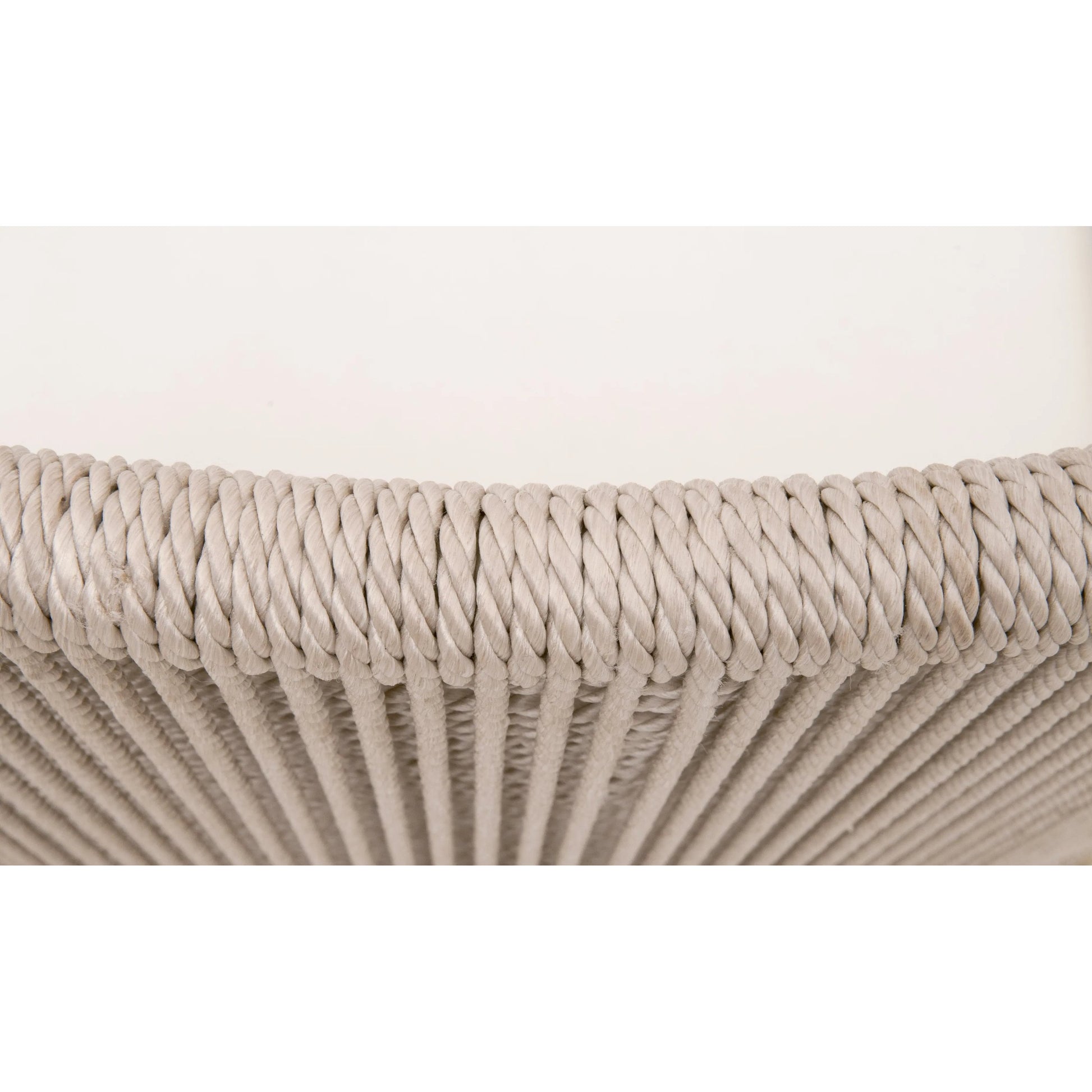 Overlay Dining Chair (Set of 2) by Essentials For Living in oyster twist rope, livesmart peyton, pearl, natural gray mahogany. Made from solid mahogany wood, aluminum in a transitional style.