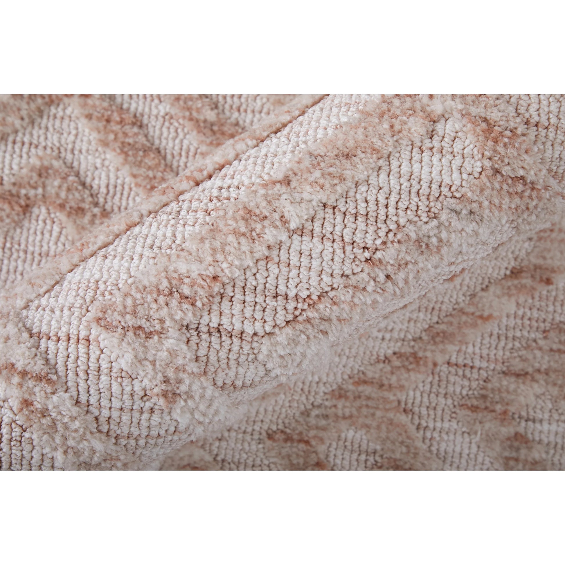 Colton Diamond Rug - 8792F by Feizy in pink, ivory. Made from polyester in a unique style.