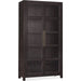 Driftwood Display Cabinet by Hooker Furniture. Made from oak solids, oak veneers, seeded glass, fabric, 100% polyester in a transitional style.