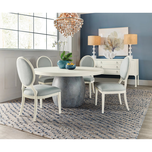 Serenity Cove Shore Server by Hooker Furniture in sand dollar, champagne. Made from wood, raffia in a modern style.