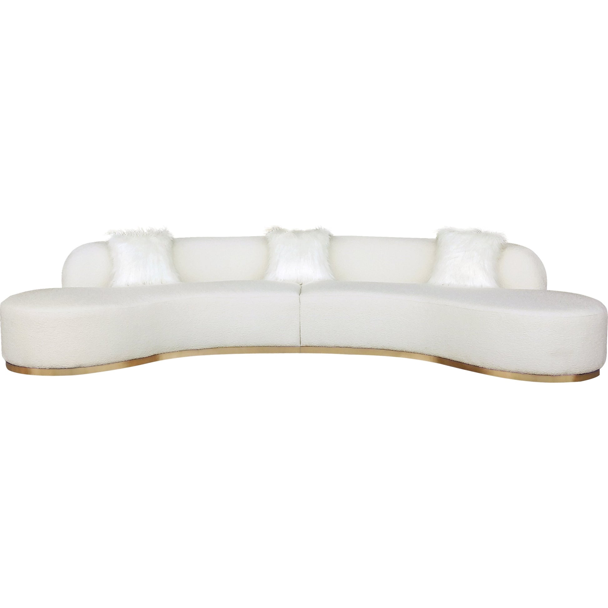 Simona Sofa by Pasargad Home. Made from polyester fabric in a modern style.