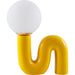 Oyri Accent Table Lamp by Livabliss in glazed. Made from ceramic, glass, polystyrene in a eclectic & global style.