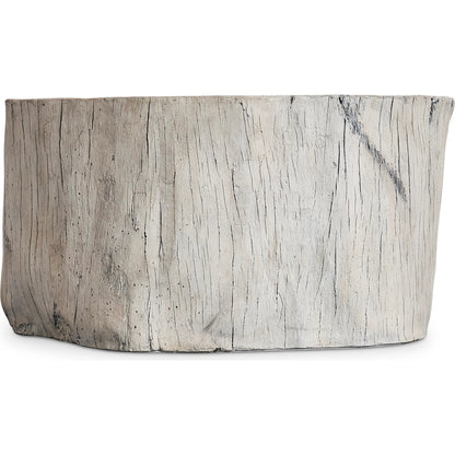 Bois 32" Cocktail Table by Bernhardt in beige, tan. Made from resin in a unique style.