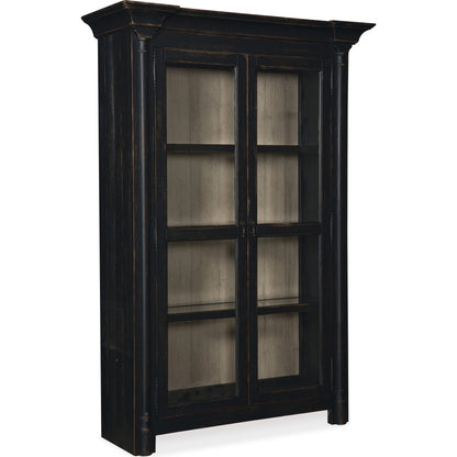 Ciao Bella Display Cabinet by Hooker Furniture. Made from maple, pine veneers with glass in a traditional style.