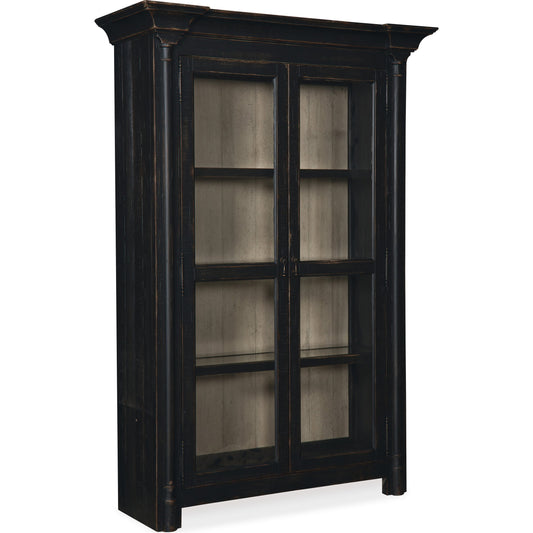 Ciao Bella Display Cabinet by Hooker Furniture. Made from maple, pine veneers with glass in a traditional style.