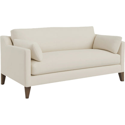 Dolce Demi-Sofa by Fairfield Chair. Made from beech solids in a unique style.